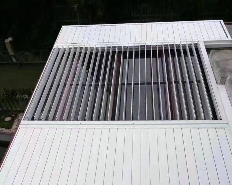 铝合金中空平板遮阳百叶